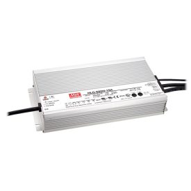   MEAN WELL HLG-600H-12-A Kapcsolóüzemű tápegység; LED; 480W; 12V; 40A; 90-305VAC; 127-431VDC; IP65