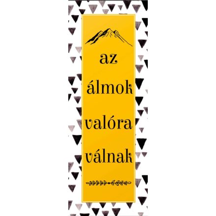 Az álmok - motivációs vászonkép
