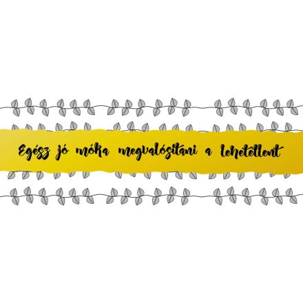 Jó móka - motivációs vászonkép