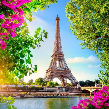 Tavaszi paris - vászonkép