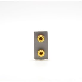   Z-Switch Hangszóró aljzat 2es Sztereó (1/2es alkatrész) Szürke