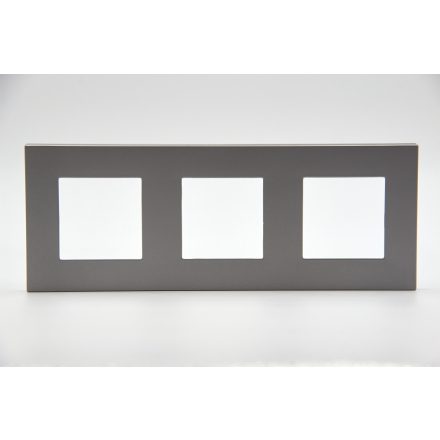 Z-Switch 3-as műanyag keret Szürke