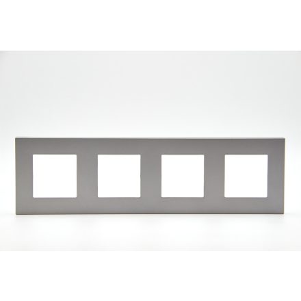 Z-Switch 4-es műanyag keret Szürke