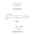 ONDA Black falpanel