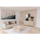 MARTEL Oak Natural/White falpanel