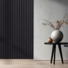 COLETTE Dark Wood/Black akusztikus falpanel