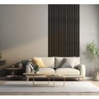 COLETTE Dark Wood/Black akusztikus falpanel