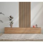 COLETTE Oak Natural/Black akusztikus falpanel