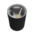 TORRE 9W 230V IP54 CCT 99x78x117 mm kerek fekete 