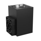 TORRE 9W 230V IP54 CCT 99x78x117 mm négyzetes fekete