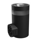 TORRE 9W 230V IP54 CCT 99x78x156 mm kerek fekete 