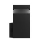 TORRE 9W 230V IP54 CCT 99x78x156 mm négyzetes fekete