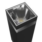 TORRE 18W 230V IP54 CCT 99x78x240 mm négyzetes fekete