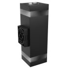 TORRE 18W 230V IP54 CCT 99x78x240 mm négyzetes fekete