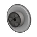 PIATTA 12W 230V IP44 CCT 180x47 mm szürke