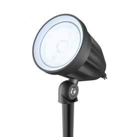   FLORI LIGERO GARDEN LAMP 6W CW 230V 40st IP65 53x77MM + 145MM SPIKE BLACK