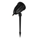 FLORI LIGERO GARDEN LAMP 6W CW 230V 40st IP65 53x77MM + 145MM SPIKE BLACK