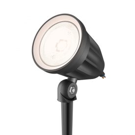   FLORI LIGERO GARDEN 6W WW 230V 40st IP65 53x77MM + 145MM SPIKE BLACK