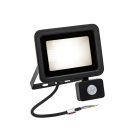 NOCTIS LUX 2 SMD 230V 30W IP44 NW fekete Mozgásérzékelős