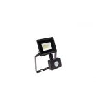 NOCTIS LUX 3 SMD 230V 10W IP44 CW fekete mozgásérzékelős