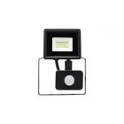 NOCTIS LUX 3 SMD 230V 10W IP44 CW fekete mozgásérzékelős