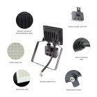 NOCTIS LUX 3 SMD 230V 10W IP44 CW fekete mozgásérzékelős