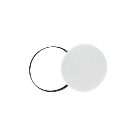 NYMPHEA BLACK & WHITE RINGS 18W CW 230V 115st IP54 IK04 FI250x52 WHITE / BLACK ROUND WITH SENSOR