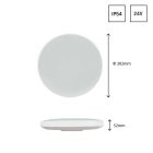 NYMPHEA BLACK & WHITE RINGS 24W CW 230V 115st IP54 IK04 FI320x52 WHITE / BLACK ROUND WITH SENSOR