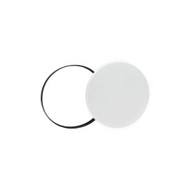   NYMPHEA BLACK & WHITE RINGS 24W WW 230V 115st IP54 IK04 FI320x52 WHITE / BLACK ROUND WITH SENSOR