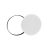 NYMPHEA BLACK & WHITE RINGS 32W NW 230V 115st IP54 IK04 FI380x55 WHITE / BLACK ROUND WITH SENSOR