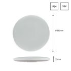 NYMPHEA 230V 32W IP54 IK04 115° Körpanel fekete/fehér gyűrűvel NW