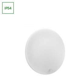   NYMPHEA PROXI PIR 18W NW 230V 120DEG IP54 FI300X60MM ROUND WHITE