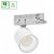 ARTEMIDA MINI Ra>90 6,5-20W WW 230V 36, 60deg IP20 75x78x110 white 5y warranty with power change
