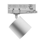 ARTEMIDA MINI Ra>90 6,5-20W WW 230V 36, 60deg IP20 75x78x110 white 5y warranty with power change