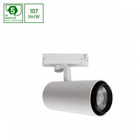   PAVA 2 19-42W NW 230V 20-45DEG IP20 RA90 96X192X231MM WHITE 5Y WARRANTY WITH POWER CHANGE