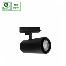  PAVA 2 19-42W WW 230V 20-45DEG IP20 RA90 96X192X231MM BLACK 5Y WARRANTY WITH POWER CHANGE