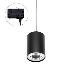 CHLOE GU10 IP20 TRACK  round Fekete adjustable