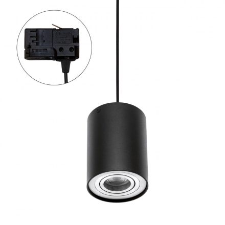 CHLOE GU10 IP20 TRACK  round Fekete adjustable