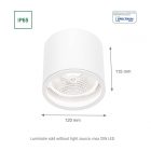 CHLOE AR111 GU10 IP65 round white