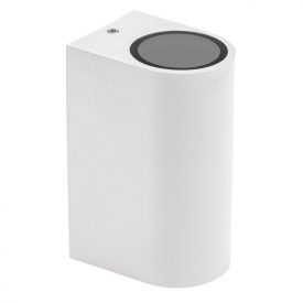   PARETE GU10 X2 BIDIRECTIONAL fali lámpatest 250V IP54 150 x 73 x 95mm FEHÉR