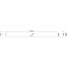 LED fénycső 18W - T8 / 1200mm / 6500K, 25db - TLS202