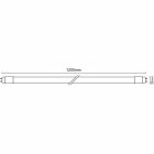 LED fénycső 18W - T8 / 1200mm / 4100K / PF09 / 3240Lm, 25db - TLS6229