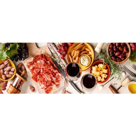 Tapas - üvegkép
