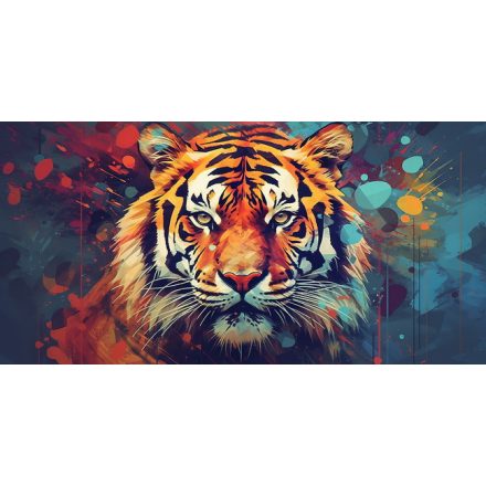 Tigris mintázat - vászonkép