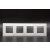 Z-Switch 4-es üveg keret Fehér