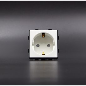 Z-Switch Dugalj 230V 16A (2P+F) Fehér