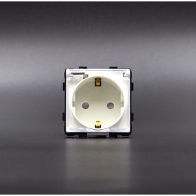 Z-Switch Dugalj 230V csapfedeles IP44 (2P+F) Fehér