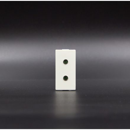 Z-Switch 2xJack aljzat (3,5) (1/2-es alkatrész) Fehér