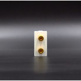   Z-Switch Hangszóró aljzat 2es Sztereó (1/2es alkatrész) Fehér