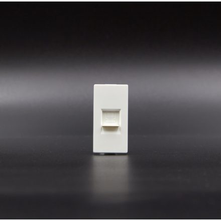 Z-Switch RJ45 CAT6 Internet aljzat (1 modulos) Fehér
